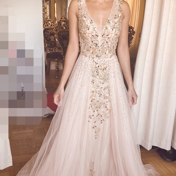 Jovani ligh pink dress - Picture 1 of 2